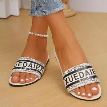 Summer Fashion Classic Simple Sandals Ladies New Wear Fashion Ins Beach Non-slip Flip-flops slippers women sandals 36