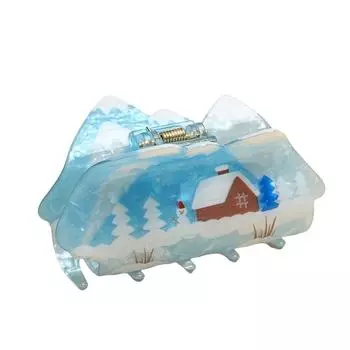 Summer Four Seasons Hair Claw Spring Special-shaped Grab Clip Cute Acetate Hair Clip Girls Winter