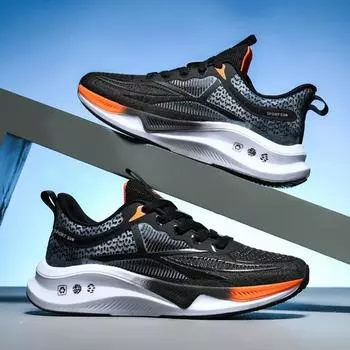 Summer Guochao men s shoes new non-slip soles sports fashion casual breathable outdoor sports student running shoes 39