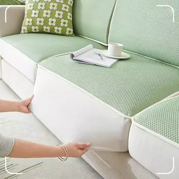 Летний чехол для дивана Ice Silk, нескользящий, дышащий, классный, универсальный, классный, классный 60*60