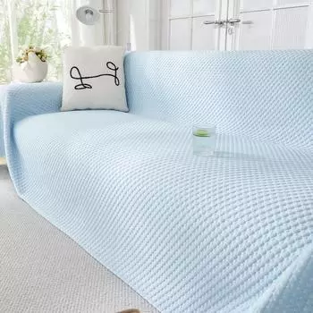 Summer Ice Silk Summer Mat Sofa Cover Cloth Simple Modern Integrated All Wrapped Cover Cover Cloth Rugs Summer 200*130cm
