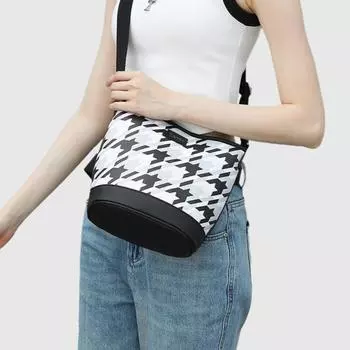 Летняя женская сумка-ведро Advanced Sense, повседневная модная сумка, большая вместимость, одно плечо, женская сумка тёмно-синий