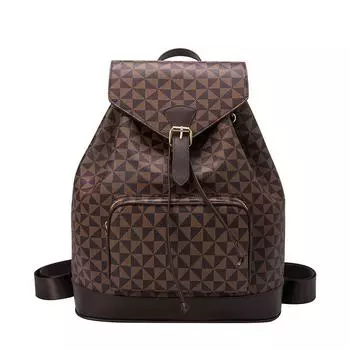 Summer Large-capacity Retro Printed Backpacks, Women s Anti-theft Backpacks, Fashionable Mom Travel Bags, and Women s Bags