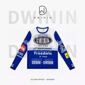 Summer Lightweight New Arrival round Neck Fashion Sun Protection T-shirt Red Mesh Inner Wear Trendy Breathable and Simple Tops Women Blue L