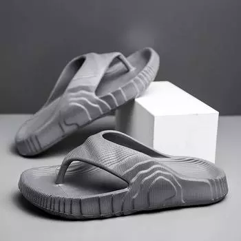 Summer Man Slippers Walk Around Home Flip Flop Men s Comfortable Slipper Man Luxury 2024 Adult Men s Sandal Slipers House Shoes 40-41