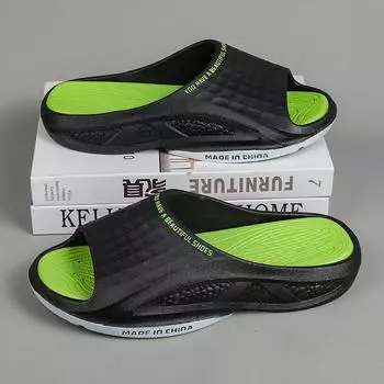 Summer Men s Classics Sandals Fashion Mens EVA Waterproof Shoes New Slip-on Outdoor Mans Slippers Man Lightweight Beach Shoes 40-41