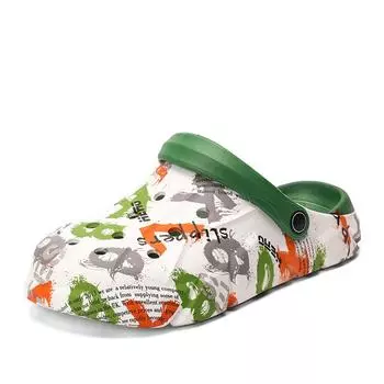 Summer men s outdoor casual shoes home flip-flops fashion non-slip beach sandals platform comfortable men s shoes 40-41