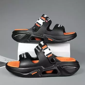 Summer Men s Outdoor Sandals Slippers Beach Comfortable Thick Soft Clogs Men Casual Water Garden Shoes Men Women Beach Sandals 36-37