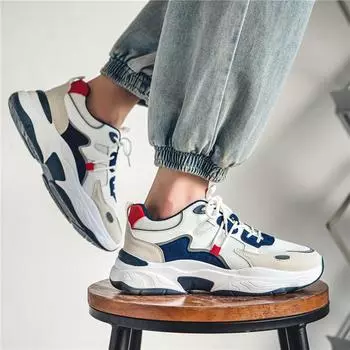 Summer men s shoes 2025 new mesh breathable deodorant versatile sports leisure running height increase Internet celebrity dad trendy shoes 39