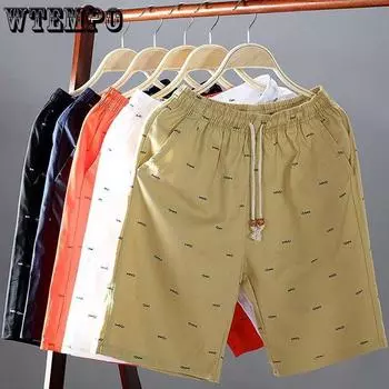 Summer Men s Shorts Men s Casual Five Quarter Pants Men s Pants Five Quarter Large Shorts Beach Pants Mid Pants M