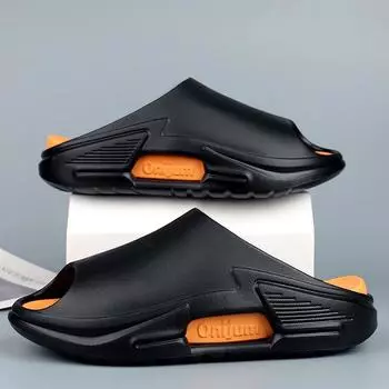 Summer Men s Slippers Outdoor Sandals Beach Breathable Soft Slides Indoor Men Casual Shoes Garden Shoes Men Women Home Slippers 36-37