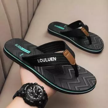 Summer Men Slippers Beach High Quality Brand Men Flip Flops Summer Beach Flip Flops Men Fashion Casual Trend Outdoor 39