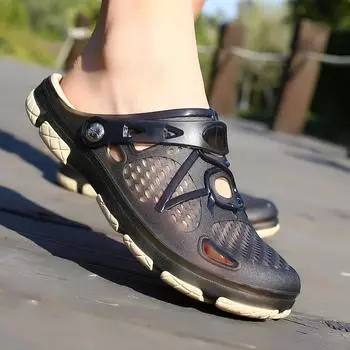 Summer Men Slippers Fashion Beach Sandals Shoes Men Outdoor Breathable Flip Flops Casual Play Water Men Summer Shoes 45