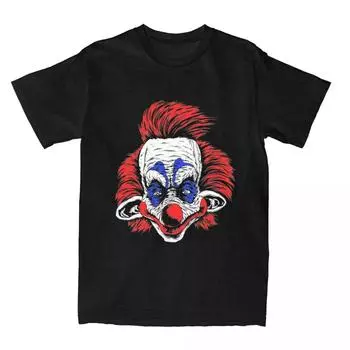 Summer Men Women s Killer Klowns From Outer Space Rudy Shirt Apparel T-shirt Clothes Humorous Tee Shirt S чёрный