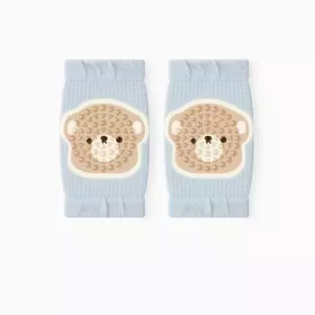 Summer Mesh Breathable Baby Kneepad Cartoon Animal Cotton Thin Boy Girl Knee Protector 0-3 Years Kids Crawl Anti-Slip Knee Pads