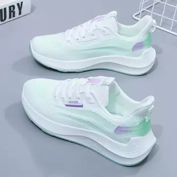 Summer New 2024 Luxury Casual Versatile Running Single Shoes High Quality Women s Mesh Sports Shoes Vulcanize women sneakers 36 чёрный