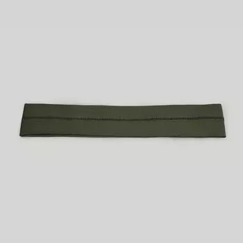 Summer New Arrival Exercise Hair Band Pure Color Yoga Headscarf Moisture Wicking Elastic Fitness Hair Band PJ-002 Army Green All yards