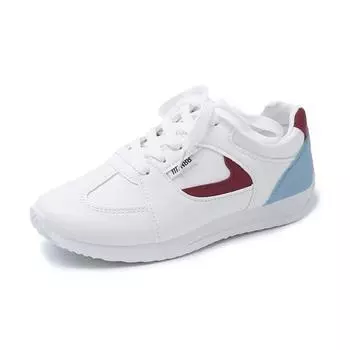 Summer new color matching lace-up little white shoes student trend fashion sports shoes women s versatile casual women s shoes 36