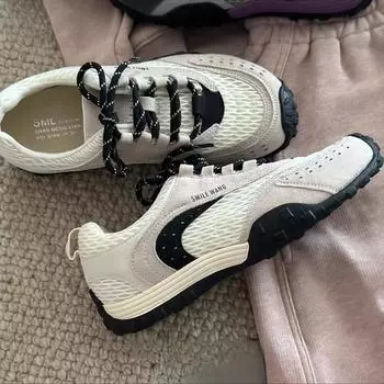 Summer new fashion casual shoes women s platform heightening sports shoes versatile breathable mesh 35