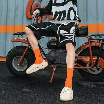 Summer new men s shoes 2025 large size fashion trend hollow breathable hole shoes outdoor beach wading shoes 40