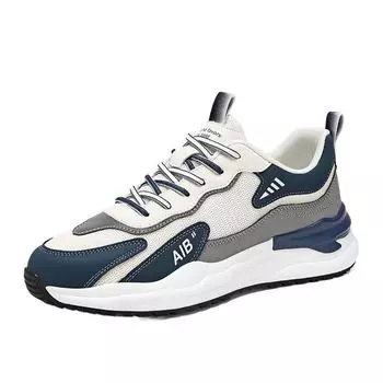 Summer New Versatile Men s Shoes Mesh Breathable Lightweight Soft-soled Running Shoes Casual Sports Trendy Shoes 39