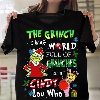 Summer New Women s Hot Selling Christmas Black 3D Printing Fashion Fun Casual Comfortable Crew Neck Top S