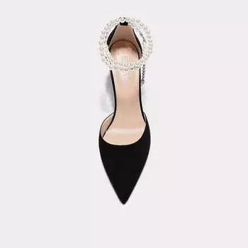 Summer New Women s Shoes, Single Shoes, Stiletto Heels, Pointed Shoes, Pearl Sandals, Large Sizes, Small Comfortable Toe Shoes 34