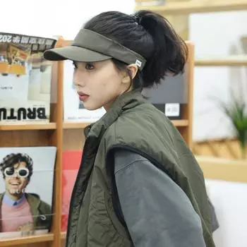 Summer Outdoor Sport Women Visor Hat Hiking Travel Camping Cool Sun Protection Hat