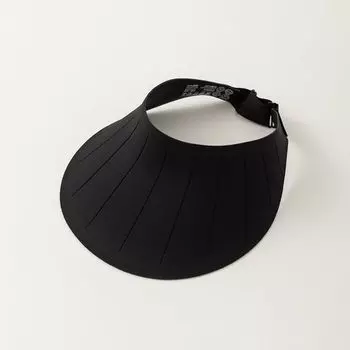 Summer Outdoor Sun Protection Visor Cap Running Climbing Quick-Drying One Seamless Big Brim Hiking Foldable Sun Hat Black One size