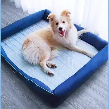 Summer Pet Mat Cat Dog Sofa Nest Bed Cooling Sleeping Kennel Pad Small Medium Big Dogs Cats Mat Summer Pet Matress Supplies XS 45x35x12cm