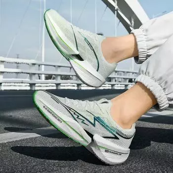 Summer popcorn sole running shoes couple high elastic lightweight shock-absorbing breathable fly-woven sports shoes casual shoes men s shoes 35