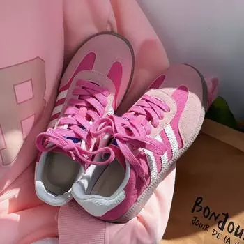 Летние пудровые дышащие мягкие туфли на платформе универсальные женские туфли молодежные для отдыха студенческие белые туфли 35