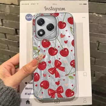 Summer Red Fruit Girls Women Case For Honor 400 Pro X9c Magic7 Magic6 200 Lite Smart X9a X8a X8b X8c X7c X6c X8 90 Fundas Cover Honor X9a 5G