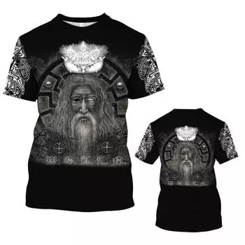 Summer Round Neck T-shirt Men s Tiger Wolf Animal Short Sleeve Men Women Clothes Quick-drying Top XXS-6XL XXS