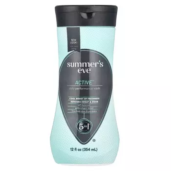 Summer s Eve, 5 In 1™ Daily Performance Wash, Active™, 12 жидких унций (354 мл)