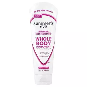 Summer s Eve Ultimate Odor Protection™, Дезодорант для тела, Simply Sensitive®, 89 мл (3 жидких унции)