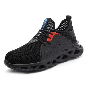 Summer Safety Shoes, Comfortable Steel Baotou, Anti-smashing and Puncture-proof Construction Site Wear-resistant Labor Insurance Shoes 38