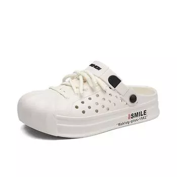 Summer sandals for men and women Light non-slip casual shoes Outdoor couples beach sandals Home bathroom walking sneakers 36-37