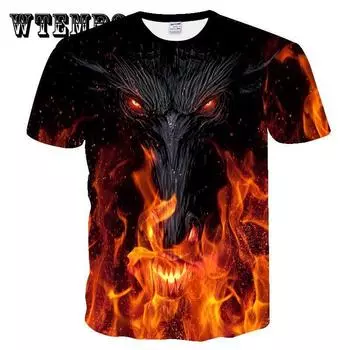 Summer Shirts Men Fashion 3D Printed Magic Potion T Shirt Casual Short Sleeve O-neck T-shirt Men 4XL