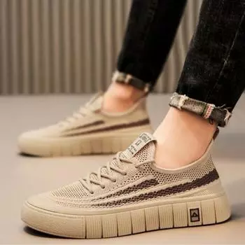Summer Sneakers Man Breathable Mesh Vulcanize Shoes for Men Tennis Classic Original Social Deals Walking Common Designer Luxury 39