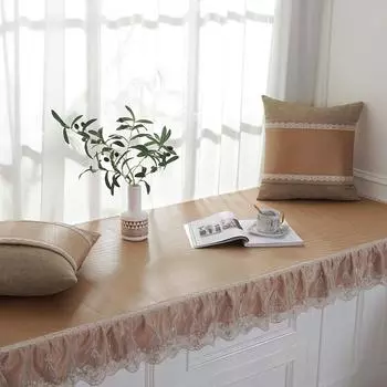 Лето Лето Охлаждающая Подушка для Окна Подушка для Карниза Спальня Татами Подушки для Балкона в Скандинавском стиле Нескользящая Подушка 70+15*150cm