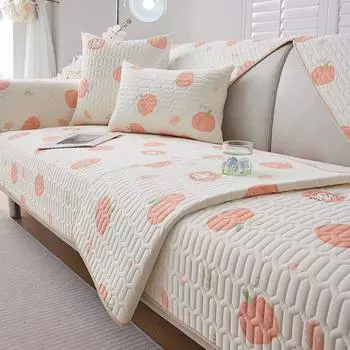 Лето Лето Лето Подушка из ледяного шелка Прохладный Нескользящий Чехол на диван Чехол Ткань Подушка для сиденья 70*70cm