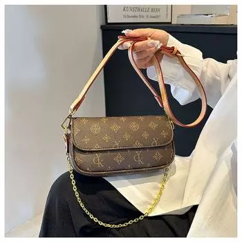 Summer Super Popular Niche Style Best Selling Shoulder Messenger Bag Brown