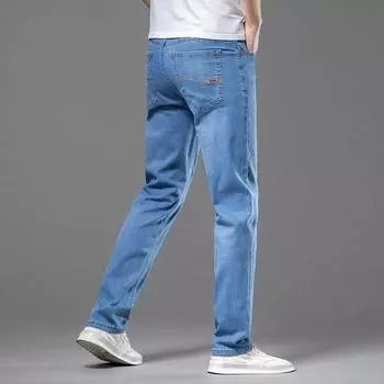 Summer Thin Jeans Men s Straight Loose Youth Casual Pants Business Casual Pants 29
