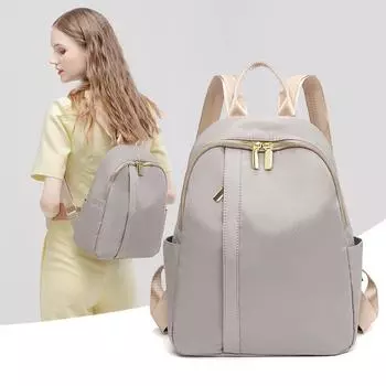 Summer Women s Bag Leisure Commuter Backpack All Lightweight Travel Bag Large Capacity Oxford Cloth Backpack