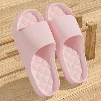 Summer Women s Fashion Home Bathroom Anti-Slip Slippers 36 розовый