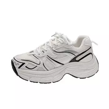 Летние женские роскошные дизайнерские модные кроссовки для фитнеса, массивные, дышащие, для тенниса, с увеличенной высотой, для бега, вулканизированные кроссовки 36