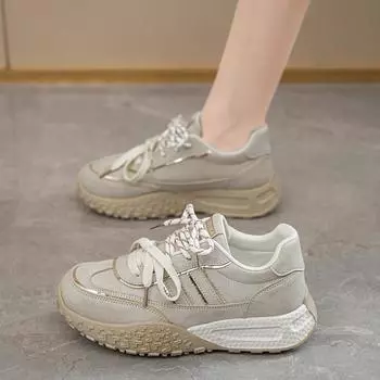 Summer women s shoes new breathable shoes children versatile platform sports shoes casual dad trendy shoes 35