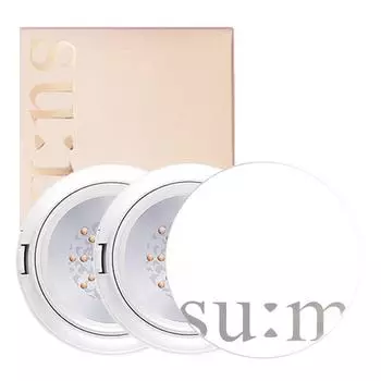 Суммируйте 37 градусов солнцезащитный крем CC EX специальный специальный набор / оригинальный продукт 15 г + 2 сменных блока 15 г, 1 набор