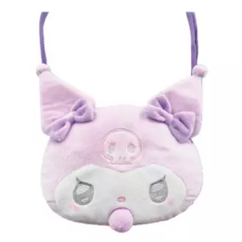 Сумочка Hatayama Shoji Sanrio Face Angel Baby Kuromi Общая длина приблизительно В15 x Ш18 x Г8 см 63202084